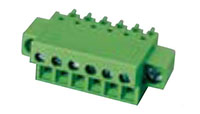 EC350FM-XXP 0.138 Inch (in) Pitch Diameter Printed Circuit Board (PCB) Connector-Plug