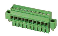 EC350RLM-XXP 0.138 Inch (in) Pitch Diameter Printed Circuit Board (PCB) Connector-Plug