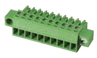 EC350VM-XXP 0.138 Inch (in) Pitch Diameter Printed Circuit Board (PCB) Connector-Plug