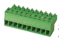 EC381V-XXP 0.150 Inch (in) Pitch Diameter Printed Circuit Board (PCB) Connector-Plug