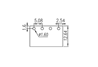 EEK508V-XXP 0.2 Inch (in) Pitch Diameter Printed Circuit Board (PCB) Terminal Block - 3