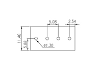 ESK508V-XXP 0.2 Inch (in) Pitch Diameter Printed Circuit Board (PCB) Terminal Block - 3