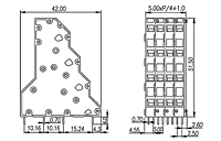 W4K500-XXP 0.197 Inch (in) Pitch Diameter Printed Circuit Board (PCB) Terminal Block - 2