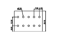 WSKA750S-XXP 0.295 Inch (in) Pitch Diameter Printed Circuit Board (PCB) Terminal Block - 3