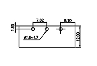 3EHDRM-XXP 0.300 Inch (in) Pitch Diameter Printed Circuit Board (PCB) Connector Socket - 3