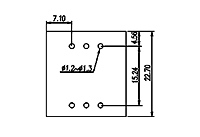 ECHB381VM-XXP 0.150 Inch (in) Pitch Diameter Printed Circuit Board (PCB) Connector Socket - 3