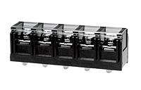 0166-80XXC 0.63 Inch (in) Pitch Diameter Single Row Barrier Terminal Block