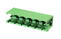 5EHDRR-XXP 0.197 Inch (in) Pitch Diameter Printed Circuit Board (PCB) Connector Socket