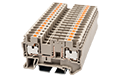 DP4-TFU 57 Millimeter (mm) Width Push-In Design (PID) DIN Rail Terminal Block