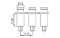 DSD02-10XX-B DIN Rail Terminal Blocks-Accessory - 2