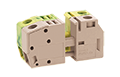 PPACN-4 20 Millimeter (mm) Outer Width Panel Feed-Through Terminal Block