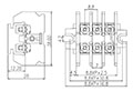 DKB10-XXPCK Panel Mounting National Electrical Manufacturers Association (NEMA) Terminal Block - 2