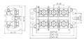 DKB100-XXPCK Panel Mounting National Electrical Manufacturers Association (NEMA) Terminal Block - 2