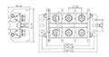 DKB150-XXPCK Panel Mounting National Electrical Manufacturers Association (NEMA) Terminal Block - 2