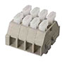 PM2.5WSHA 18 Millimeter (mm) Width Spring Clamp Connection DIN Rail Terminal Block