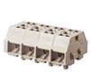 PMM2.5WSH 18 Millimeter (mm) Width Spring Clamp Connection DIN Rail Terminal Block