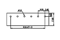 DT-49-C91W-XX 0.375 Inch (in) Pitch Diameter Single Row Barrier Terminal Block - 3