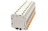 DK50 70.5 Millimeter (mm) Width Screw Connection DIN Rail Terminal Block