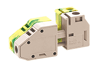 PPACNV-4 24.5 Millimeter (mm) Outer Width Panel Feed-Through Terminal Block