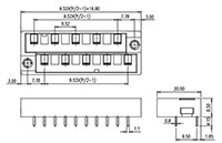 4DSDB-01-XX Pluggable Barrier Terminal Block - 2