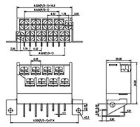 4DSDCC-14-XX Pluggable Barrier Terminal Block - 2