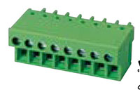 EC381F-XXP 0.150 Inch (in) Pitch Diameter Printed Circuit Board (PCB) Connector-Plug