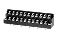 0032-12XX 0.300 Inch (in) Pitch Diameter Bi-Level Barrier Terminal Block