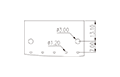 0150-46XX 0.295 Inch (in) Pitch Diameter Printed Circuit Board (PCB) Connector Socket - 3