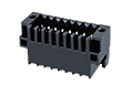 0156-12XX 0.100 Inch (in) Pitch Diameter Printed Circuit Board (PCB) Connector Socket