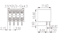 0159-31XXL 0.138 Inch (in) Pitch Diameter Printed Circuit Board (PCB) Connector Socket - 2