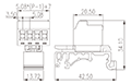 2EHDRD-XXP Special Type Terminal Block - 2