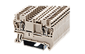 AK1.5 49 Millimeter (mm) Width Spring Clamp Connection DIN Rail Terminal Block