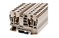 AK10 71.1 Millimeter (mm) Width Spring Clamp Connection DIN Rail Terminal Block