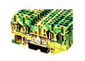 AK2.5-TR-PE 72.6 Millimeter (mm) Width Spring Clamp Connection DIN Rail Terminal Block