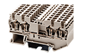 AK2.5-TR 72.6 Millimeter (mm) Width Spring Clamp Connection DIN Rail Terminal Block