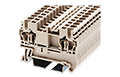 AK2.5 49 Millimeter (mm) Width Spring Clamp Connection DIN Rail Terminal Block