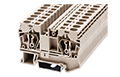 AK6 69.5 Millimeter (mm) Width Spring Clamp Connection DIN Rail Terminal Block