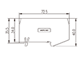 AKSPS-003 DIN Rail Terminal Blocks-Accessory - 2