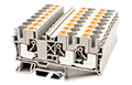 DP10-TN 90.5 Millimeter (mm) Width Push-In Design (PID) DIN Rail Terminal Block