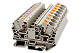 DP16 76.5 Millimeter (mm) Width Push-In Design (PID) DIN Rail Terminal Block