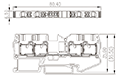 DP4-TR 80.4 Millimeter (mm) Width Push-In Design (PID) DIN Rail Terminal Block - 2