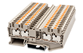 DP4-TR 80.4 Millimeter (mm) Width Push-In Design (PID) DIN Rail Terminal Block