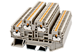 DPP1.5 69 Millimeter (mm) Width Push-In Design (PID) DIN Rail Terminal Block