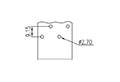 ECH762HRR-XXP 0.300 Inch (in) Pitch Diameter Printed Circuit Board (PCB) Connector Socket - 3