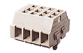 PM2.5WSH 18 Millimeter (mm) Width Spring Clamp Connection DIN Rail Terminal Block