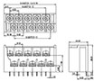 4DC-B01W-XX - 9.52 Millimeter (mm) Pitch Terminal Block - 2