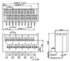 4DC-B34W-XX - 9.52 Millimeter (mm) Pitch Terminal Block - 2