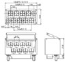 2DSAC-XX Pluggable Barrier Terminal Block - 2