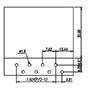 2DSCC-14-XX Pluggable Barrier Terminal Block - Drilling Plan