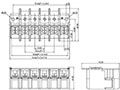 0139-01XX - 19.4 Millimeter (mm) Pitch Terminal Block - 2